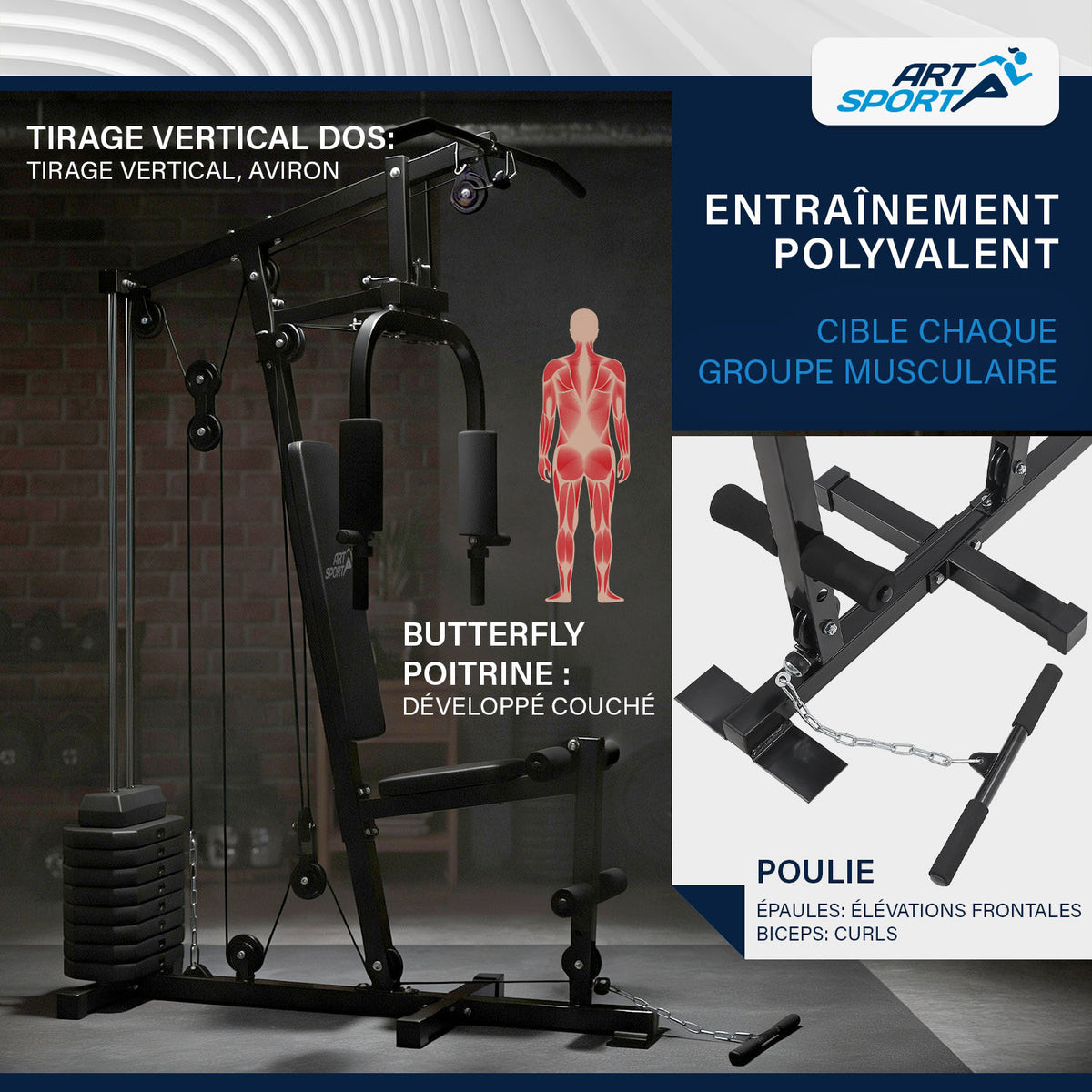 Station de musculation ProfiGym 2000