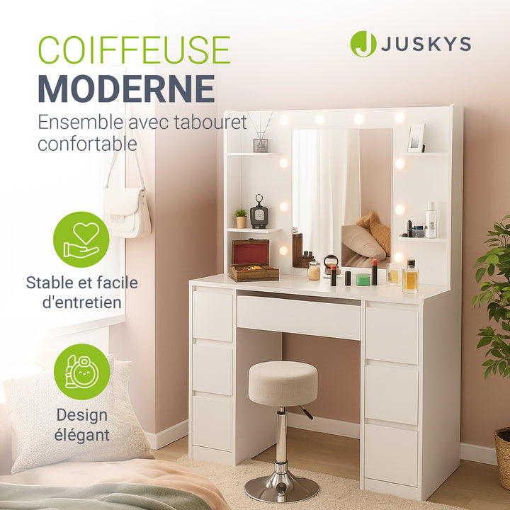 Coiffeuse avec miroir Malia