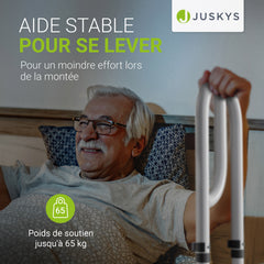 Aide à la verticalisation du lit