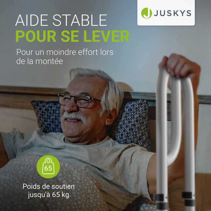 Aide à la verticalisation du lit