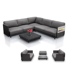 Ensemble de meubles de jardin haut de gamme Port Royale