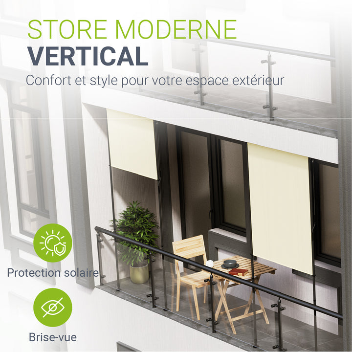 Store vertical Barbados – sans perçage, 1 à 2 m
