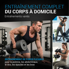Ensemble d'haltères 40 kg