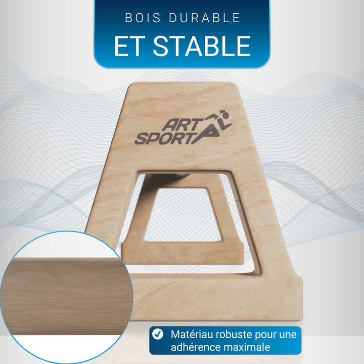 Poignées de pompes en bois