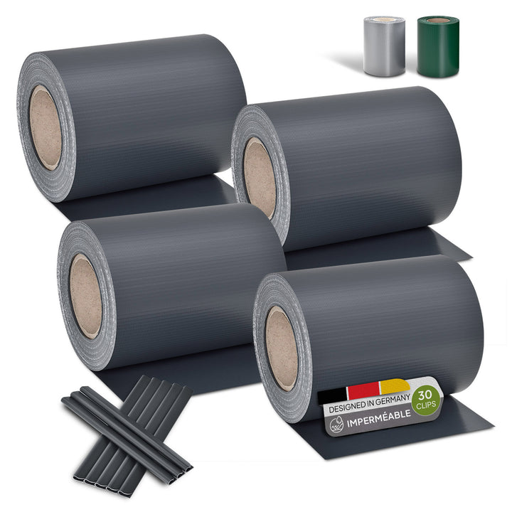 Bandes brise-vue PVC 19 cm x 35 m