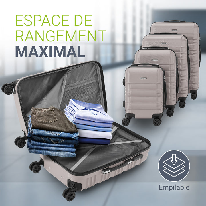 Ensemble de valises rigides Rome