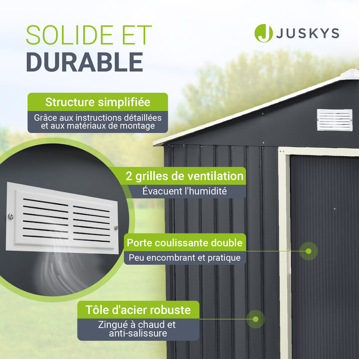Abri à outils en métal