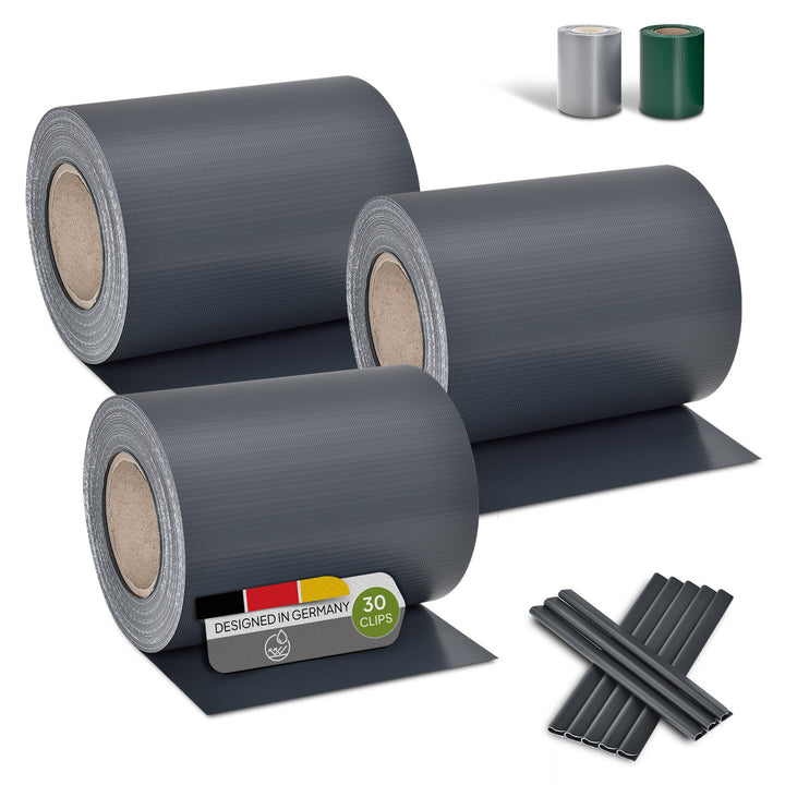Bandes brise-vue PVC 19 cm x 35 m