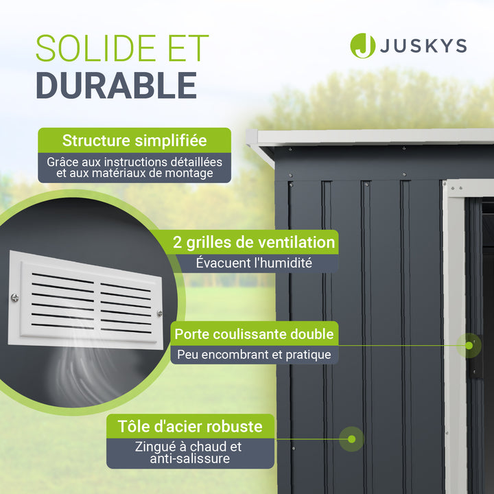 Abri à outils en métal