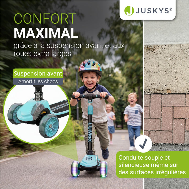 Trottinettes pour enfants pour des aventures en toute sécurité