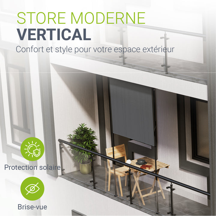 Store vertical Barbados – sans perçage, 1 à 2 m
