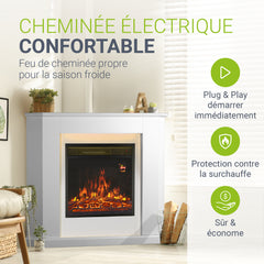 Cheminée électrique