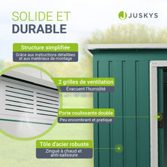 Abri à outils en métal