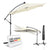 Parasol déporté à LED Brésil