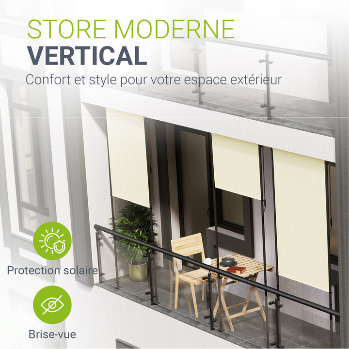 Store vertical Barbados – sans perçage, 1 à 2 m