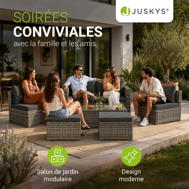 Salon en polyrotin Salou