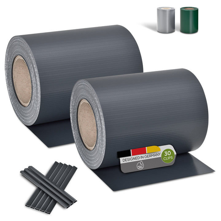 Bandes brise-vue PVC 19 cm x 35 m