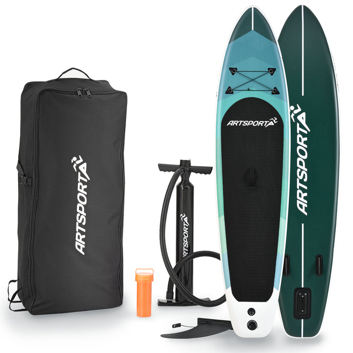 Stand up paddle gonflable – set complet avec sac et accessoires