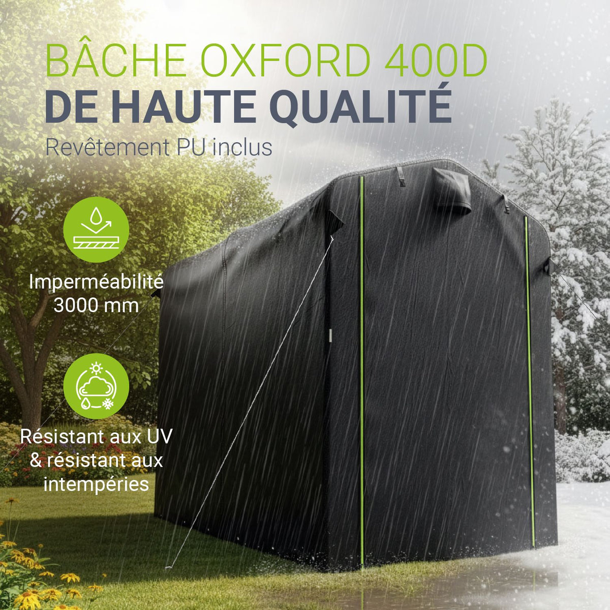 Abri pour équipement pour une protection résistante aux intempéries