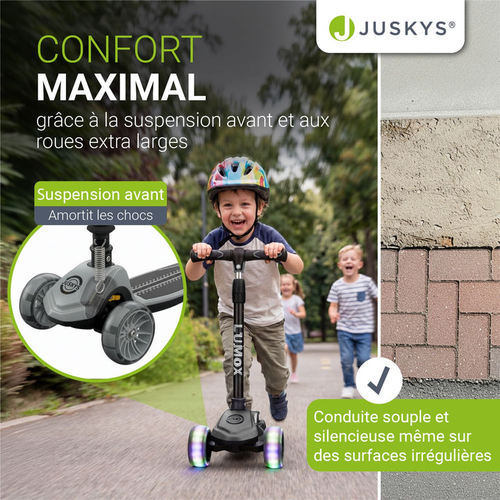 Trottinettes pour enfants pour des aventures en toute sécurité