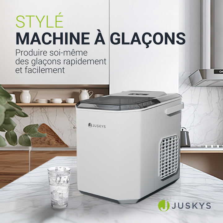 Machine à glaçons avec système autonettoyant IceOracle