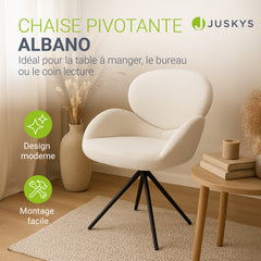 Chaise pivotante Albano