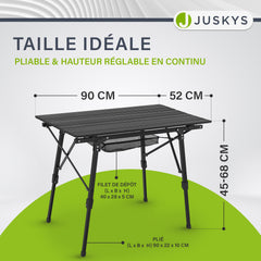 Table de camping pliable Picco