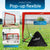 Lot de 2 buts de football pop-up Goal Master