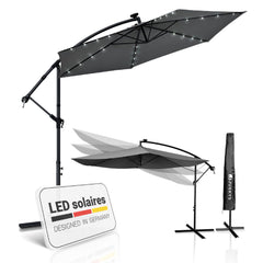 Parasol déporté à LED Brésil
