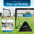 Lot de 2 buts de football pop-up Goal Master