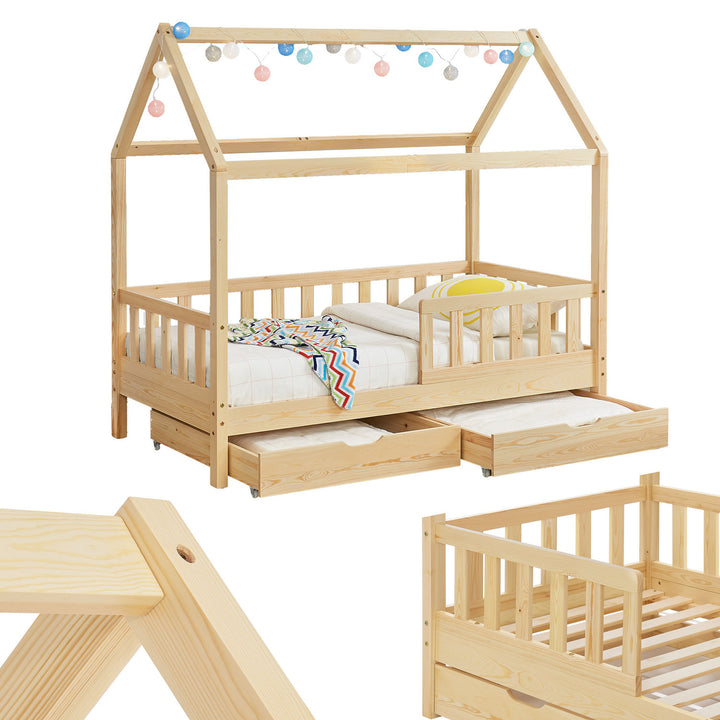 Lit enfant Marli 90 x 200 cm avec sommier