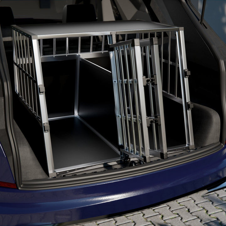 Aluminium Hundetransportbox