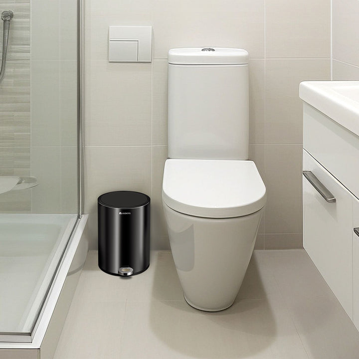 Poubelle à cosmétiques avec couvercle