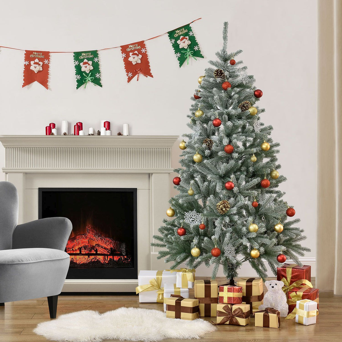 Sapin de Noël artificiel Talvi