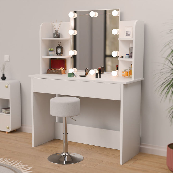 Coiffeuse Bella avec éclairage LED