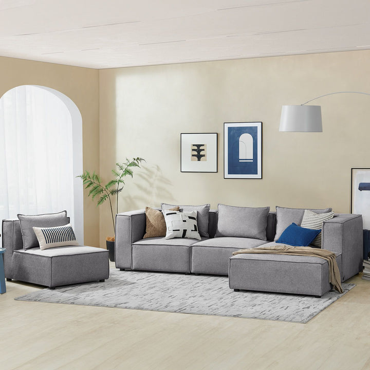Canapé modulable Domas XL - 4 places