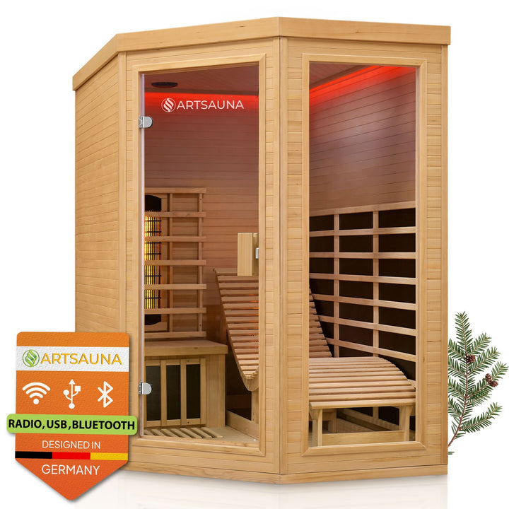 Cabine de sauna infrarouge Esbjerg