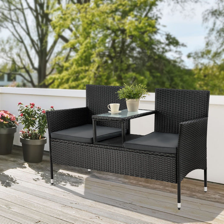 Banc en polyrotin Monaco