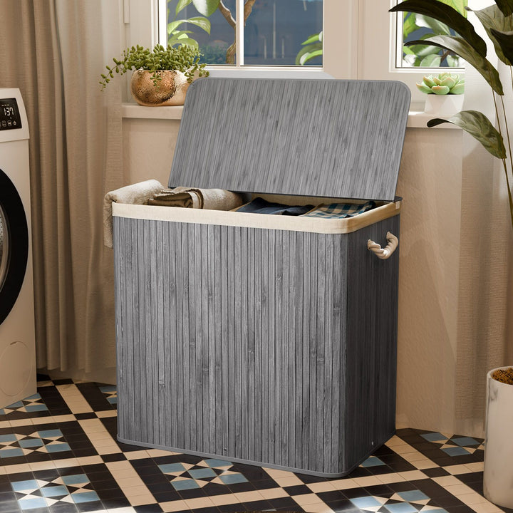 Bambus Wäschekorb Curly