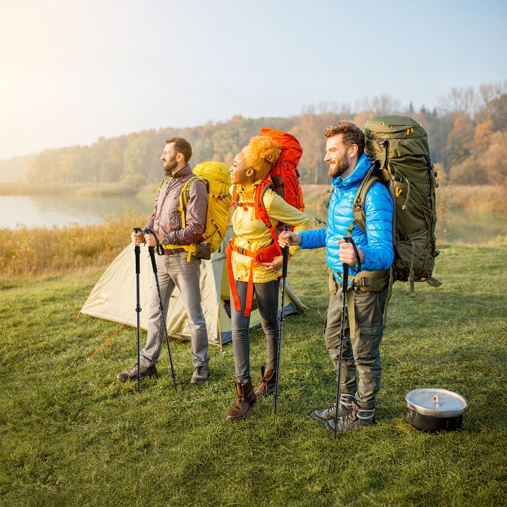 Bâtons de marche nordique avec accessoires