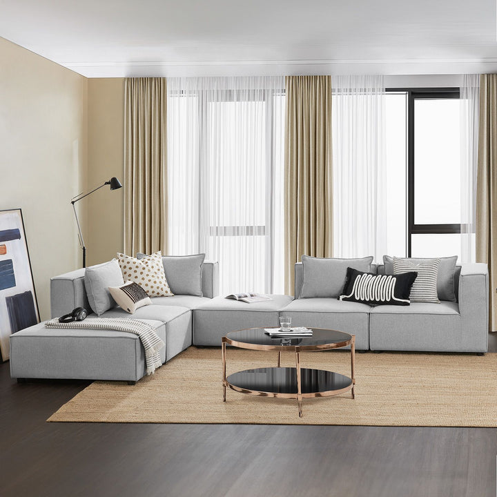 Canapé modulable Domas XXL - espace salon