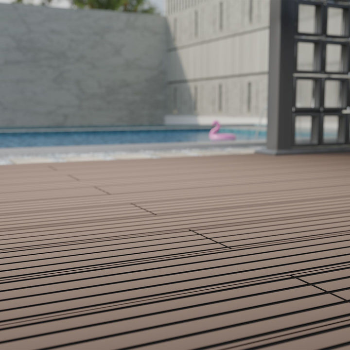 WPC Terrassendielen in Braun
