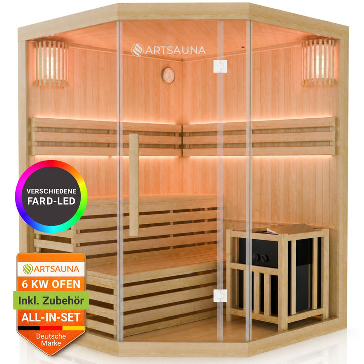 Sauna intérieur Espoo 150 Premium