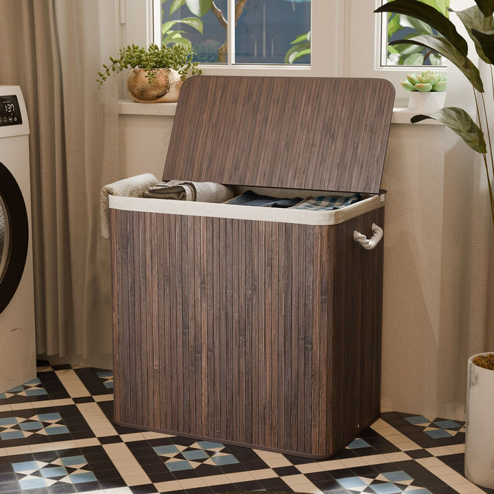 Bambus Wäschekorb Curly