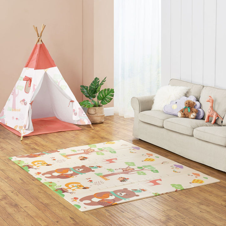 Kinder Spielmatte 180 x 200 cm - diverse Designs
