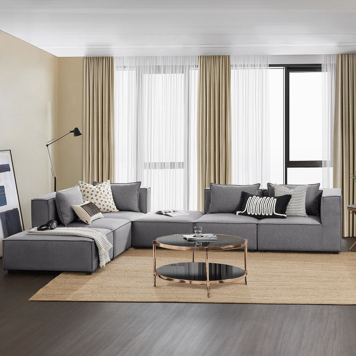 Canapé modulable Domas XXL - espace salon