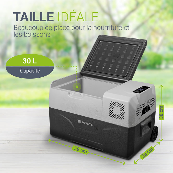 Glacière à compresseur Yukon 30 l ou 50 l