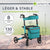 Déambulateur en aluminium Vital avec siège