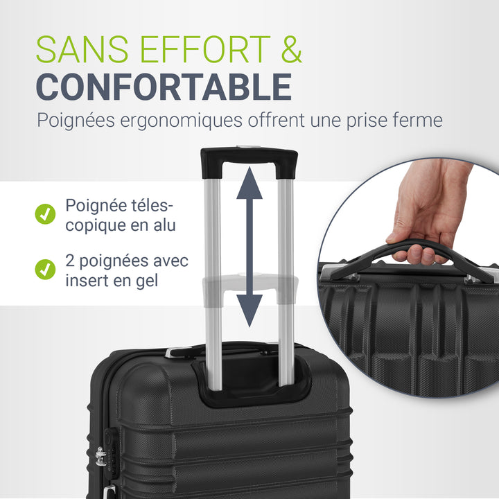 Ensemble de valises rigides Rome