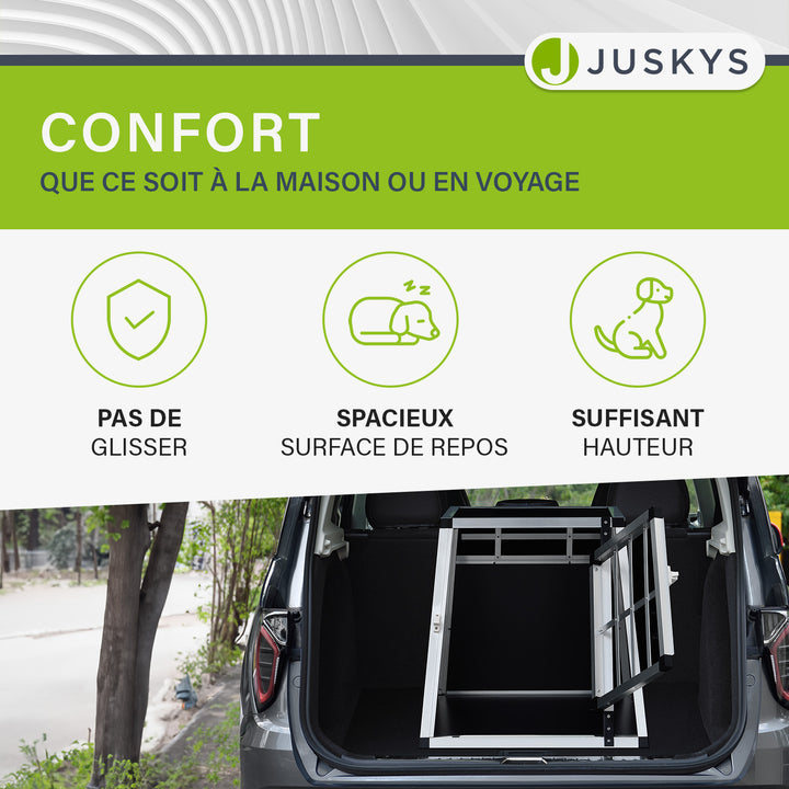 Caisse pour chien en voiture